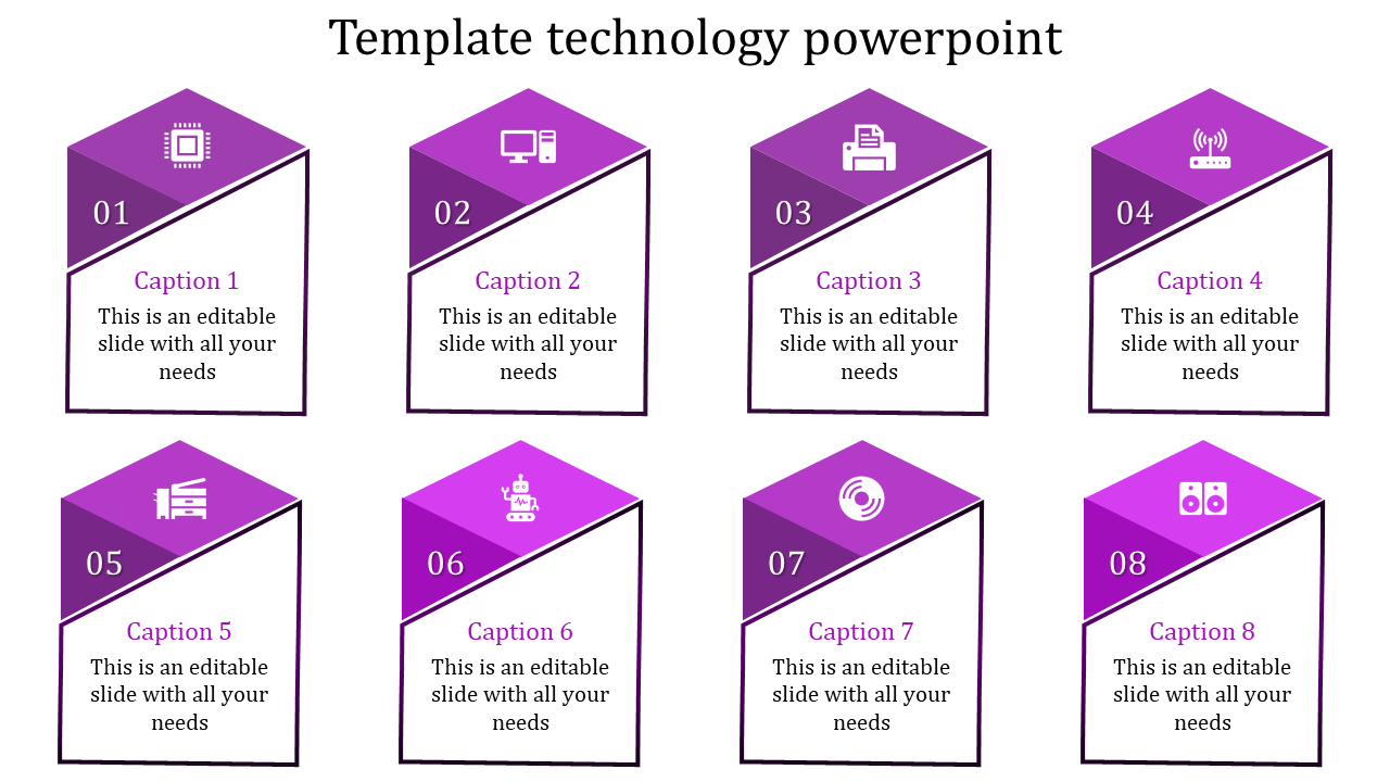 Attractive Technology PowerPoint  Presentation Template 